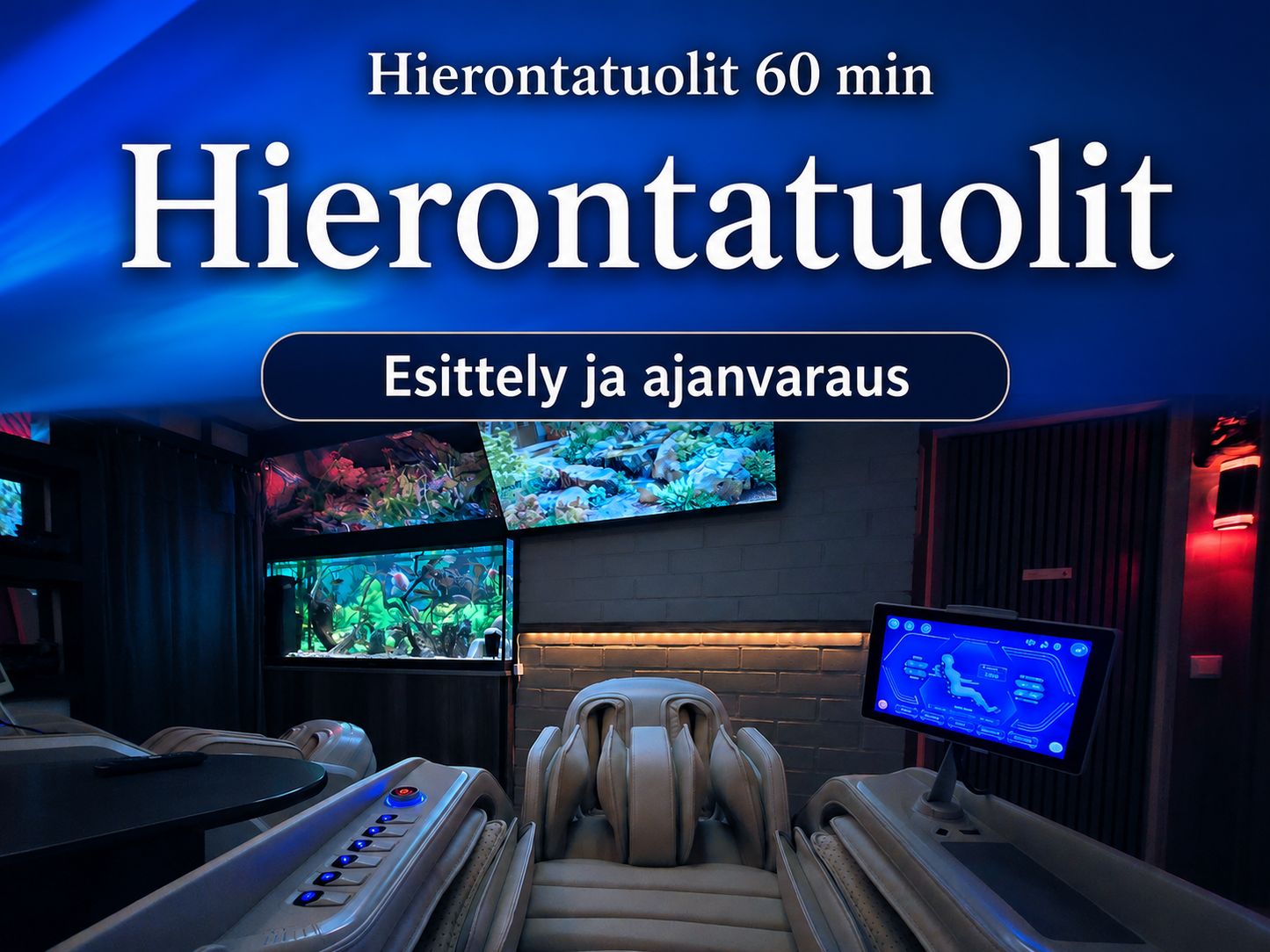 3. Hierontatuolit ilman kelluntaa 60min