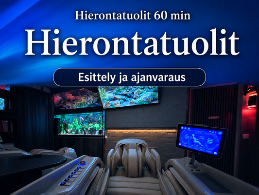 3. Hierontatuolit ilman kelluntaa 60min