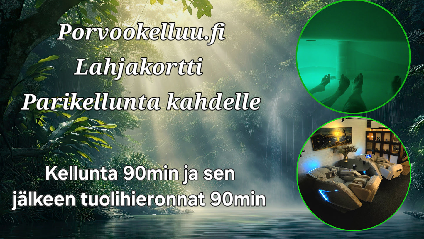 2. Osta lahjakortti Parikellunta ja tuolihieronnat kahdelle
