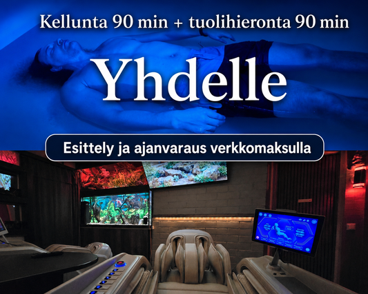 2. Kellunta ja Tuolihieronta yhdelle henkilölle