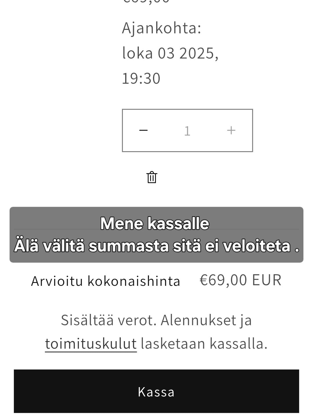 7.  Ohjeet Ajan varaus ennen 9.9.2025
Ostetuille Porvoo Kelluu Lahjakorteille ja Elämyslahjat lahjakorteille.