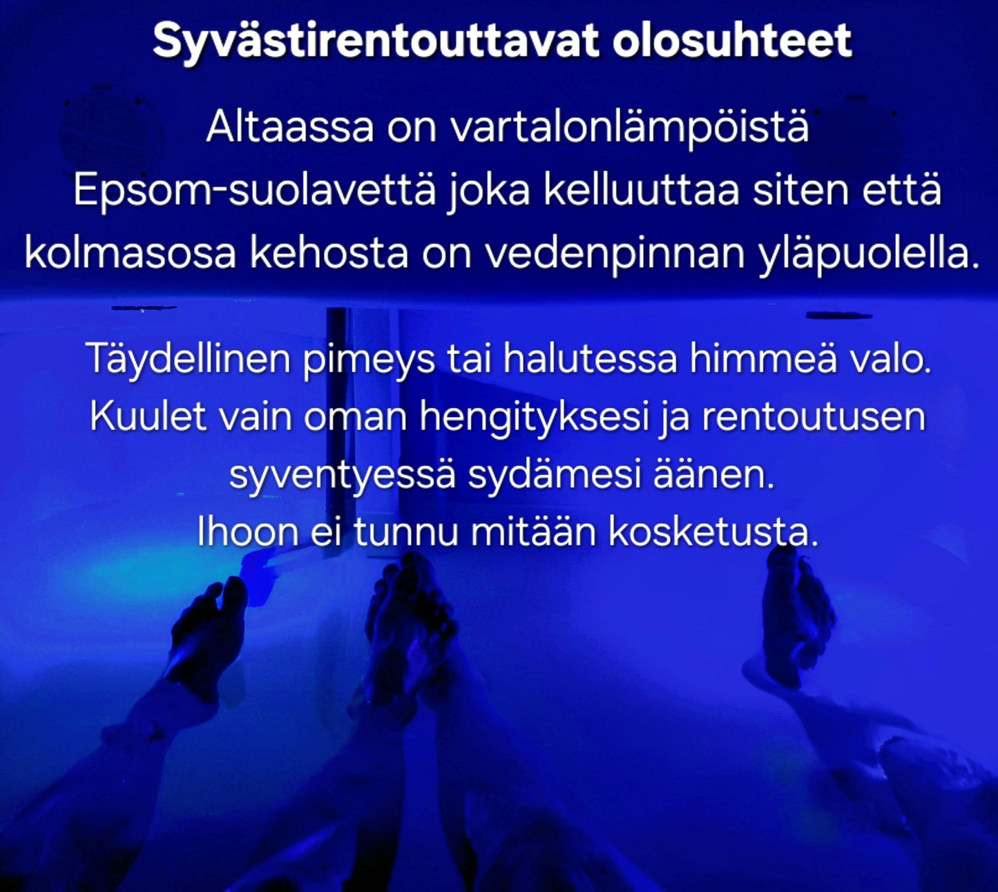 2. Kellunta ja Tuolihieronta yhdelle henkilölle
