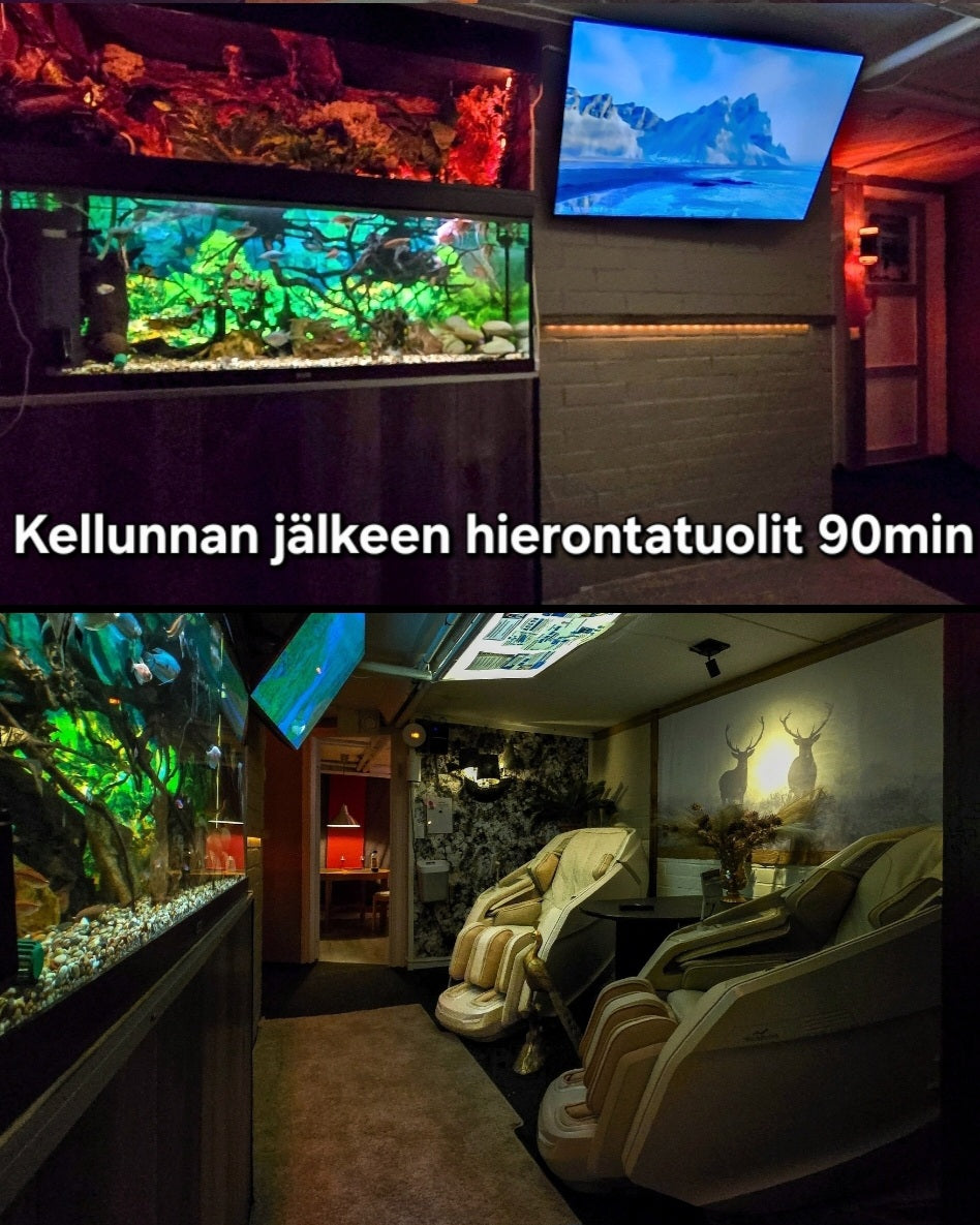 1. Parikellunta ja tuolihieronnat kahdelle