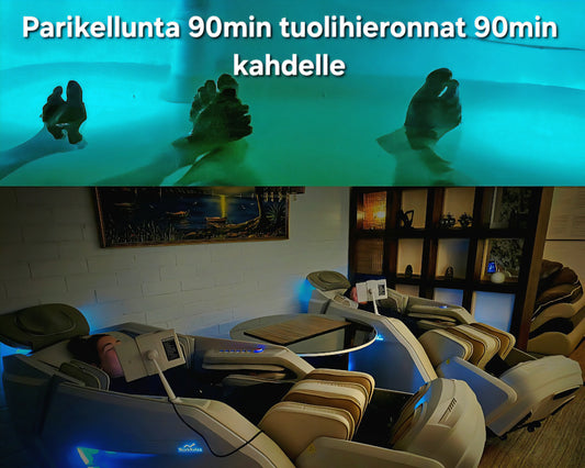 1. Parikellunta ja tuolihieronnat kahdelle