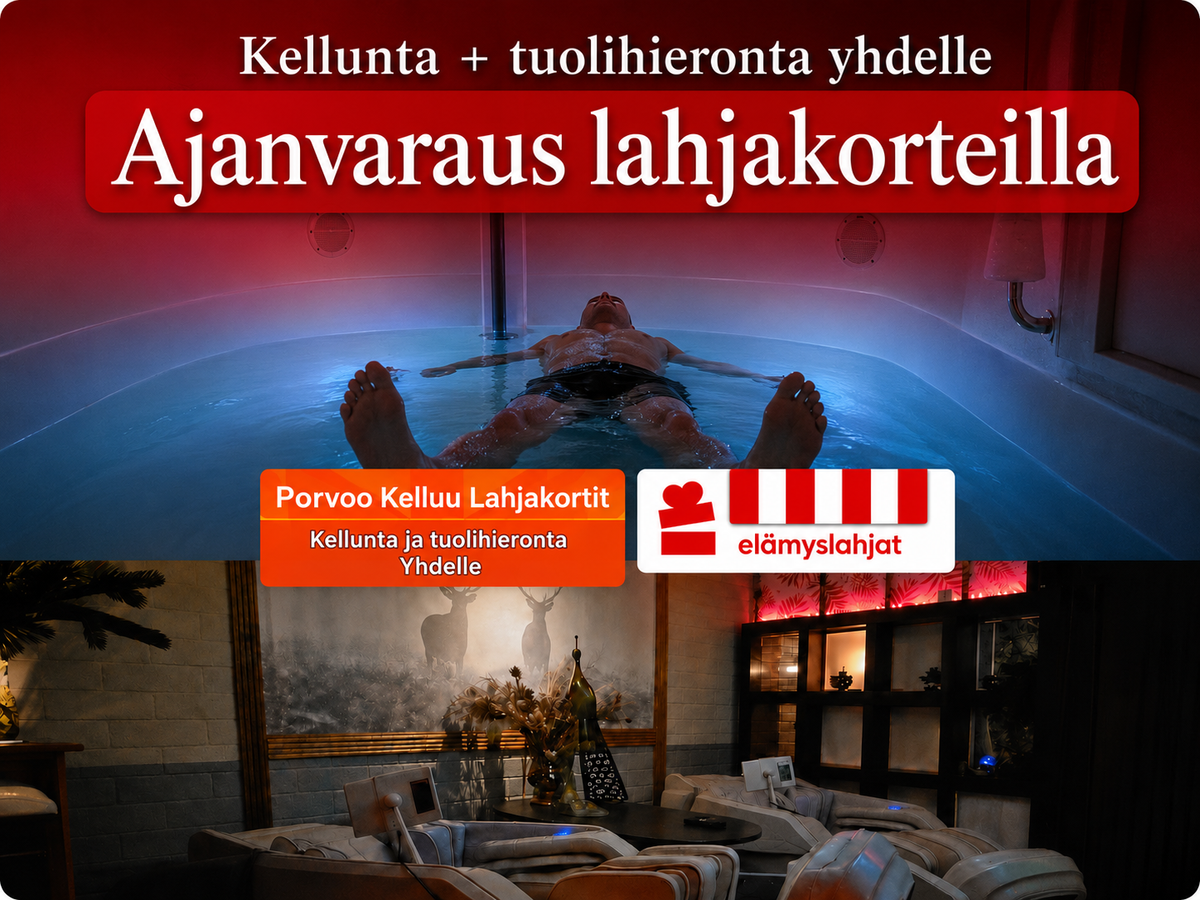 6. Yhdelle lahjakortilla