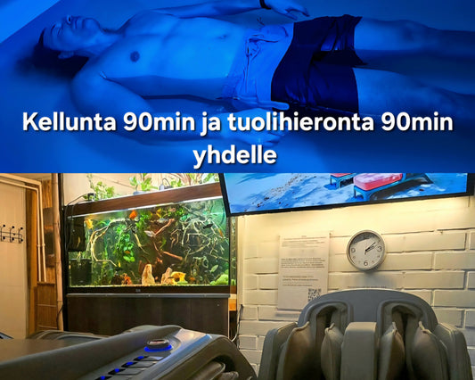 2. Kellunta ja Tuolihieronta yhdelle henkilölle